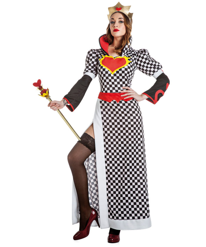 Disfraz Adultos Reina de Corazones Vestido
