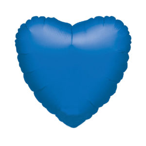 globo corazon azul