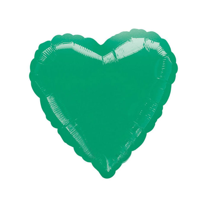 globo corazon verde