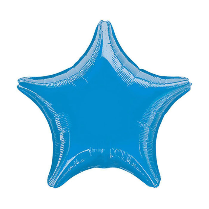 globo estrella azul
