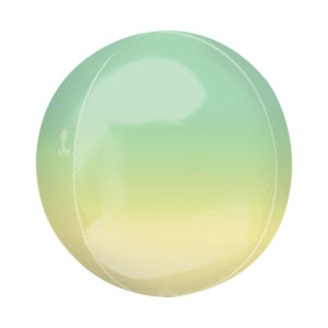 globo esferico verde
