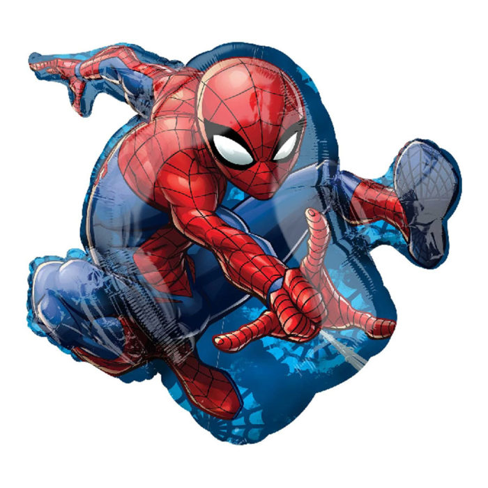 globo spiderman metalizado