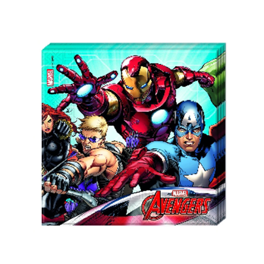 Servilletas Avengers