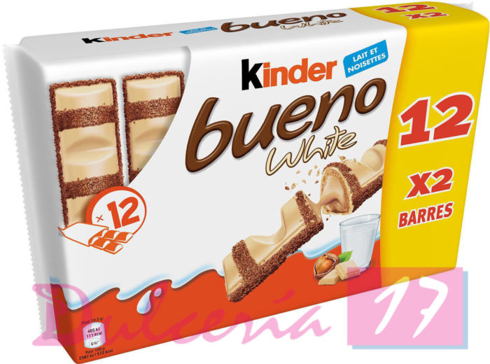 Kinder Bueno White Pack 12 Und X 39gr - Dulcería 17