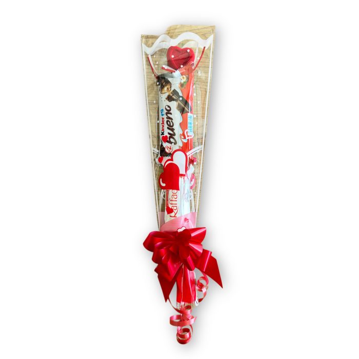 Brocheta chocolate San Valentín Corazón